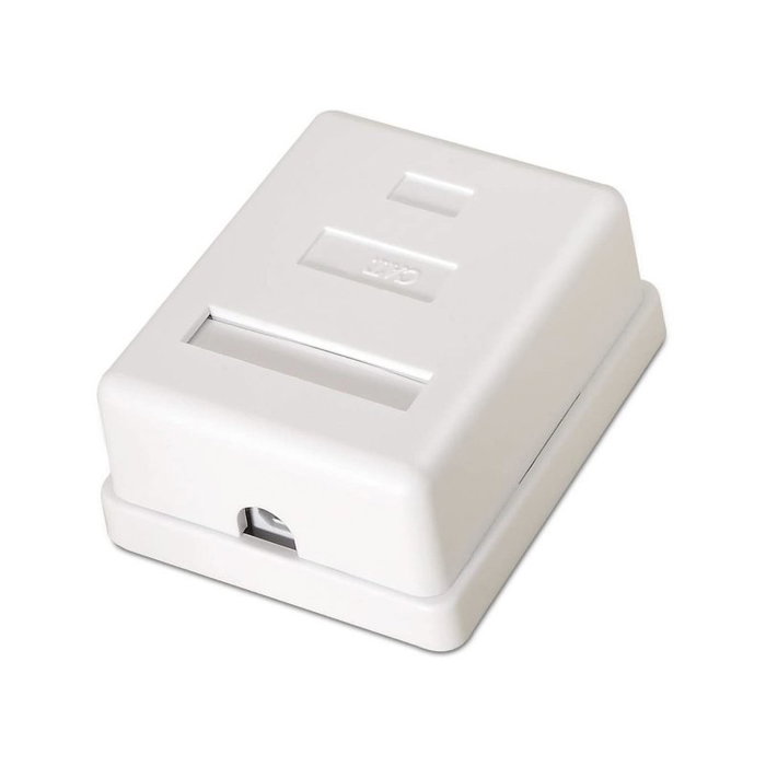 Aisens Roseta de Superficie RJ45 Cat.6 UTP A139-0301 Blanco